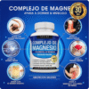 SUPLEMENTO DE MAGNESIO 8 ELEMENTALES DE 1000MG Y 90 CAPSULAS
