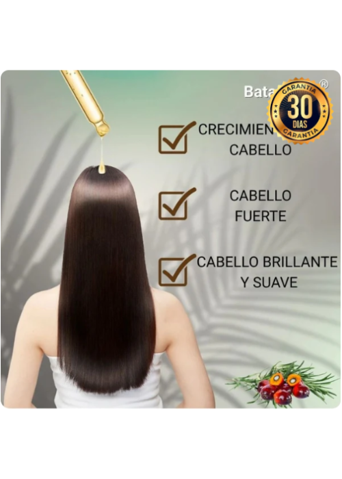 2X1 ACEITE DE BATANA PARA EL CRECIMIENTO DEL CABELLO