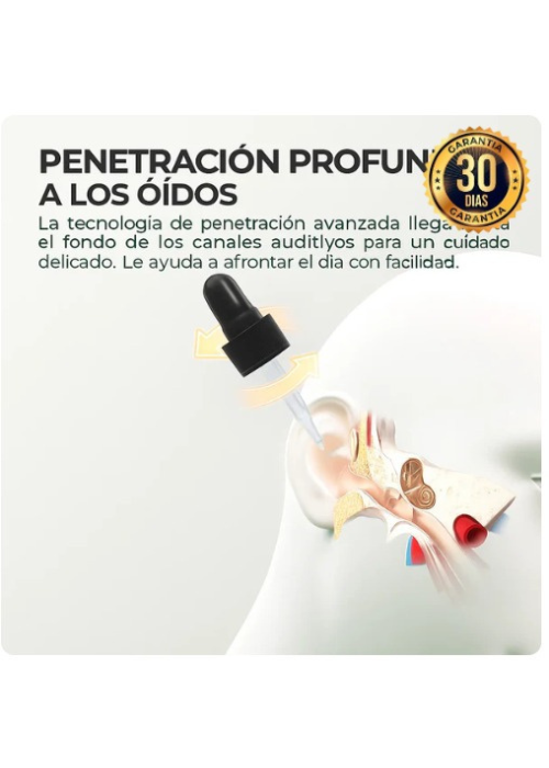 2x1 GOTAS PARA EL CUIDADO DE LOS OÍDOS PARA EL DOLOR Y ZUMBIDOS